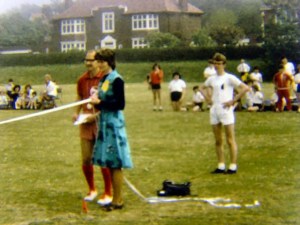 Jack henderson at the finish line (Courtesty mark Bollard, BRA)